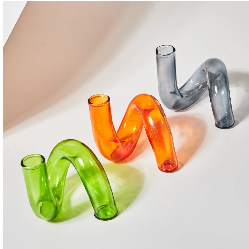 Soft Curve Glass Vase
