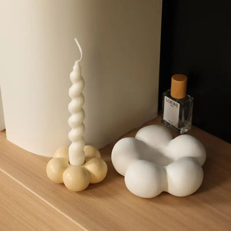 Modern Spiral Candle