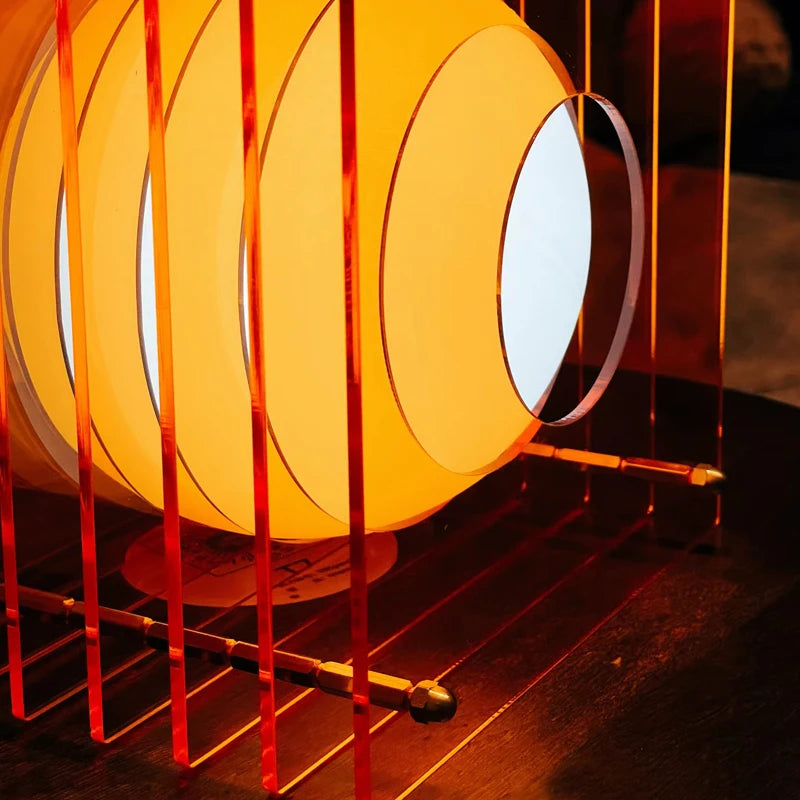 Solar Grid Acrylic Lamp