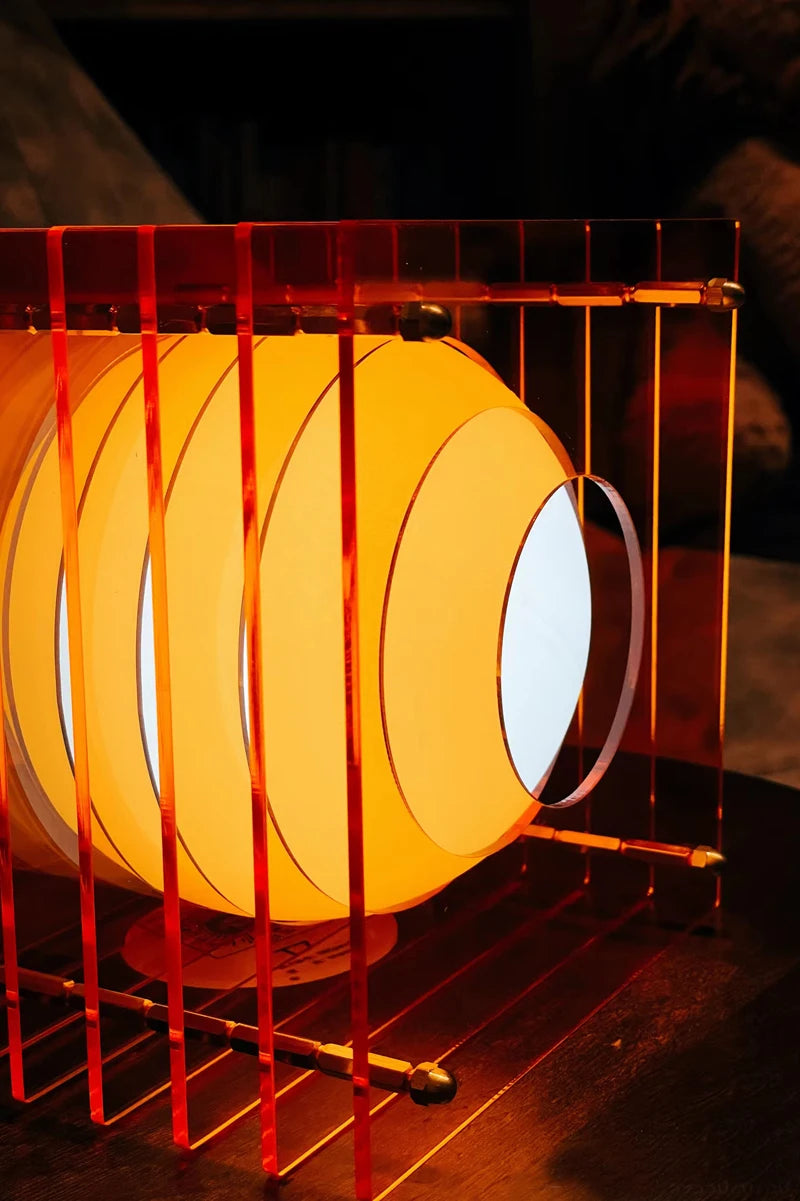 Solar Grid Acrylic Lamp