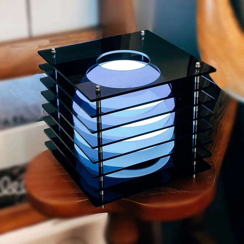Solar Grid Acrylic Lamp