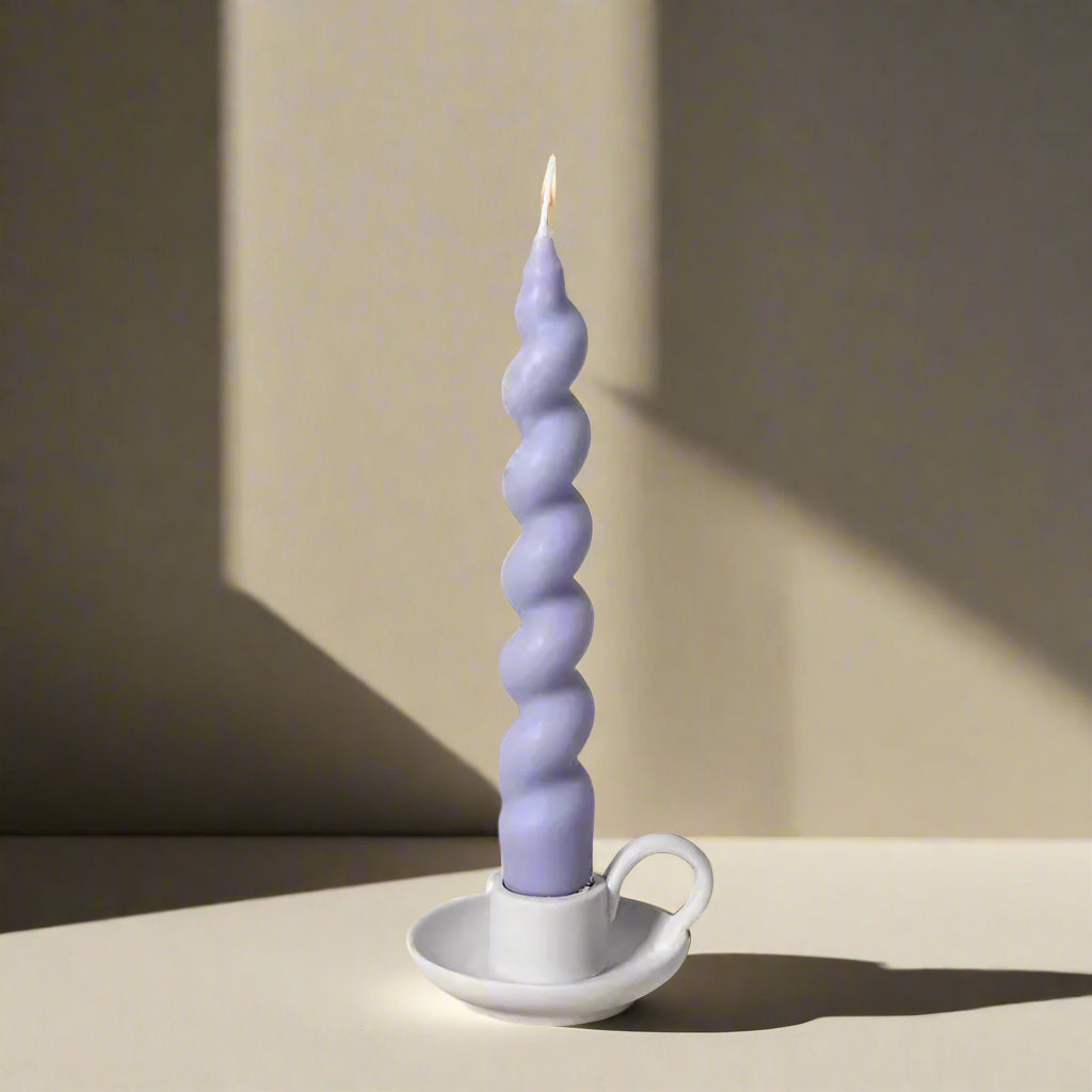 Modern Spiral Candle