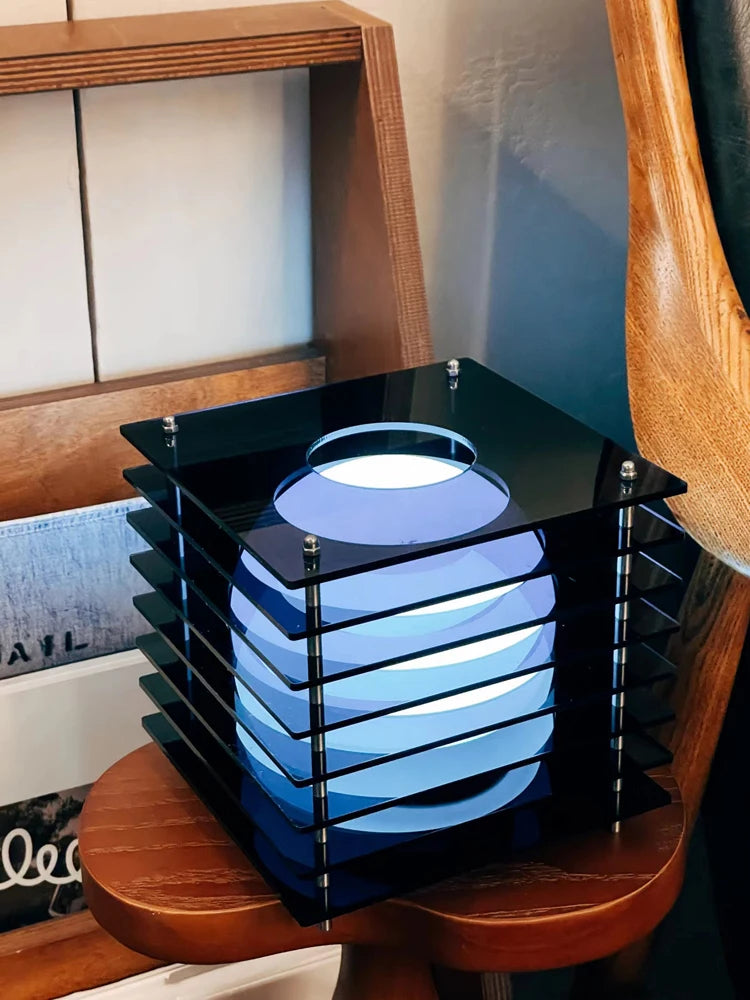 Solar Grid Acrylic Lamp
