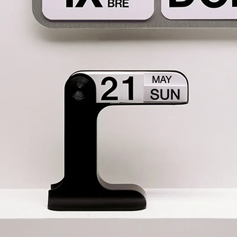 Desktop Flipping Perpetual Calendar - Modern Nostalgia 