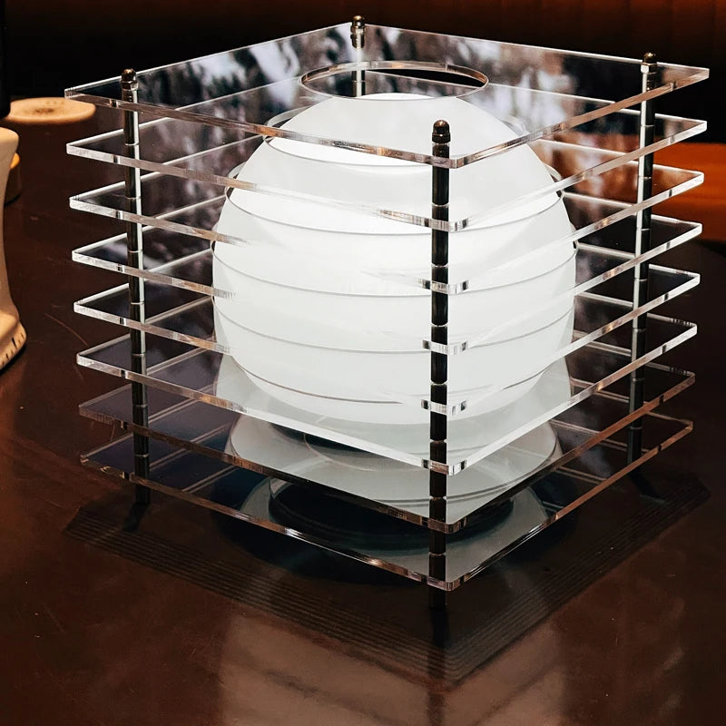 Solar Grid Acrylic Lamp
