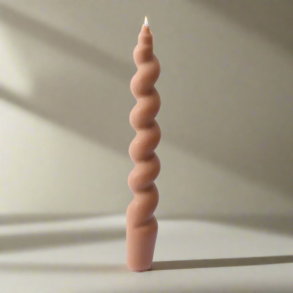 Modern Spiral Candle