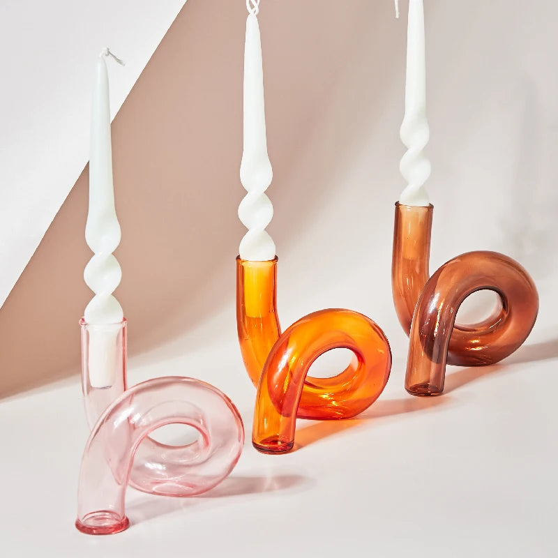 Soft Curve Glass Vase