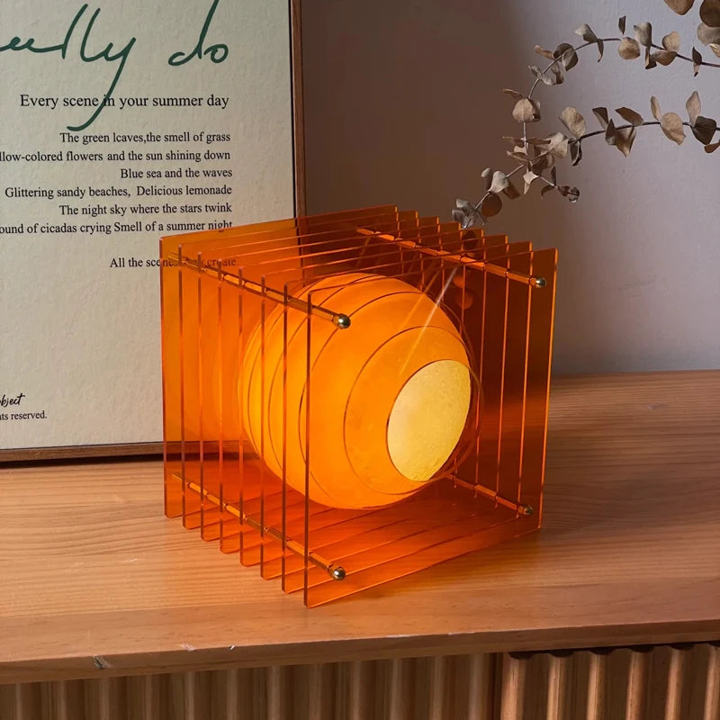 Solar Grid Acrylic Lamp