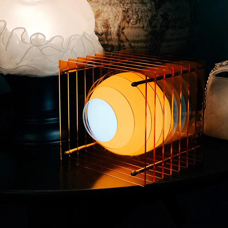 Solar Grid Acrylic Lamp