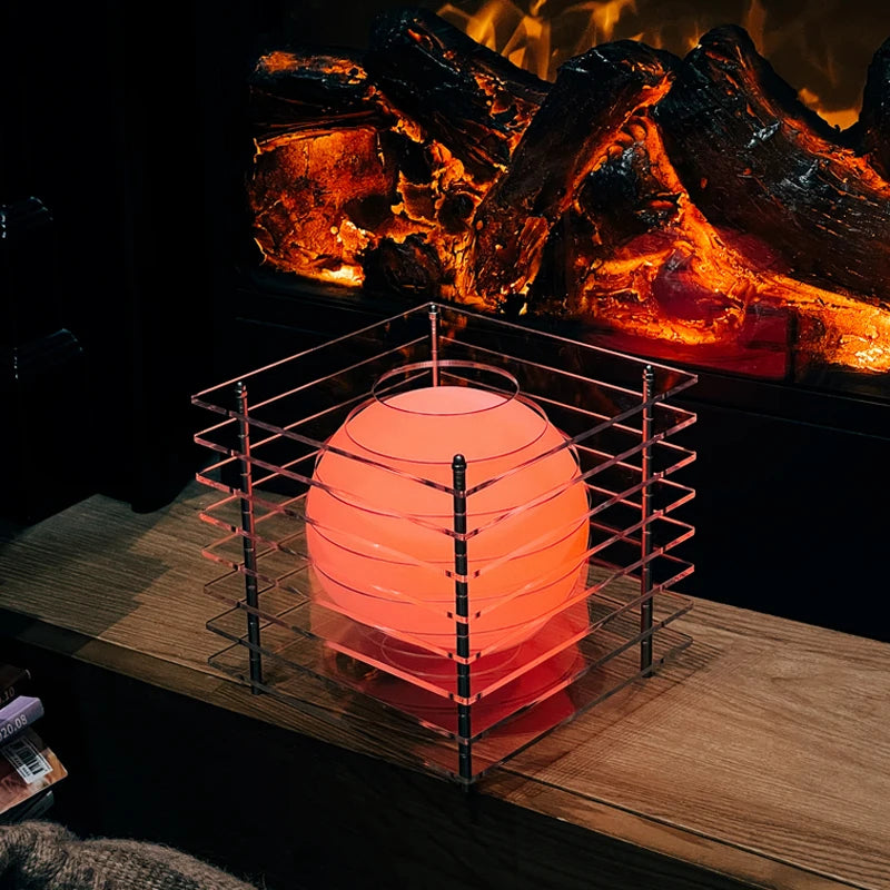Solar Grid Acrylic Lamp