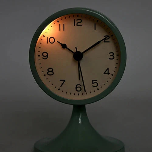 Nordic Vintage Metal Alarm Clock - Modern Nostalgia 