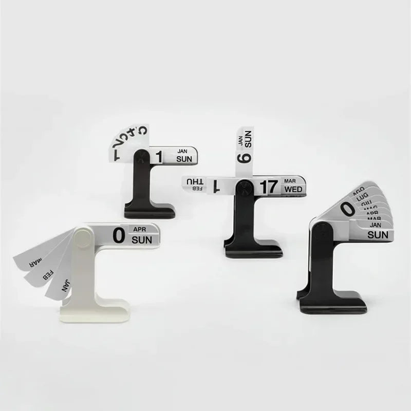 Desktop Flipping Perpetual Calendar - Modern Nostalgia 
