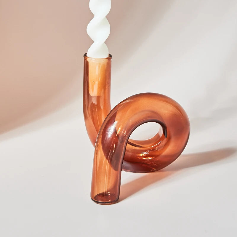 Soft Curve Glass Vase