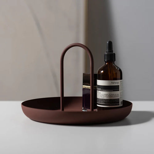 Nordic Minimalist Circular Storage Tray - Modern Nostalgia 