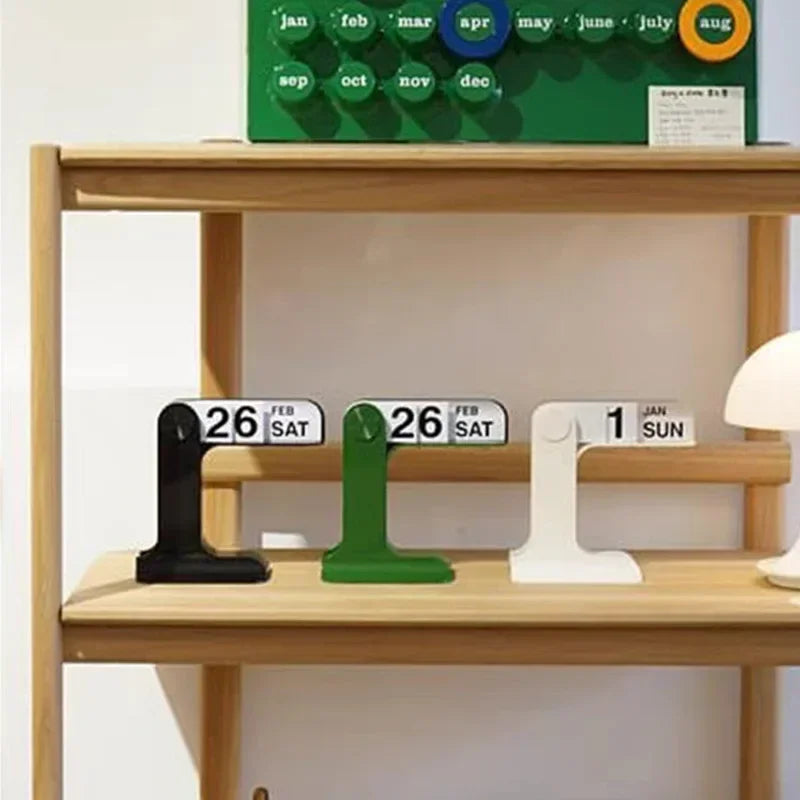 Desktop Flipping Perpetual Calendar - Modern Nostalgia 