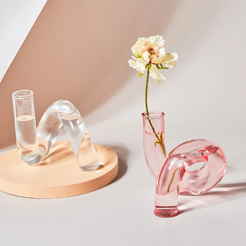 Soft Curve Glass Vase