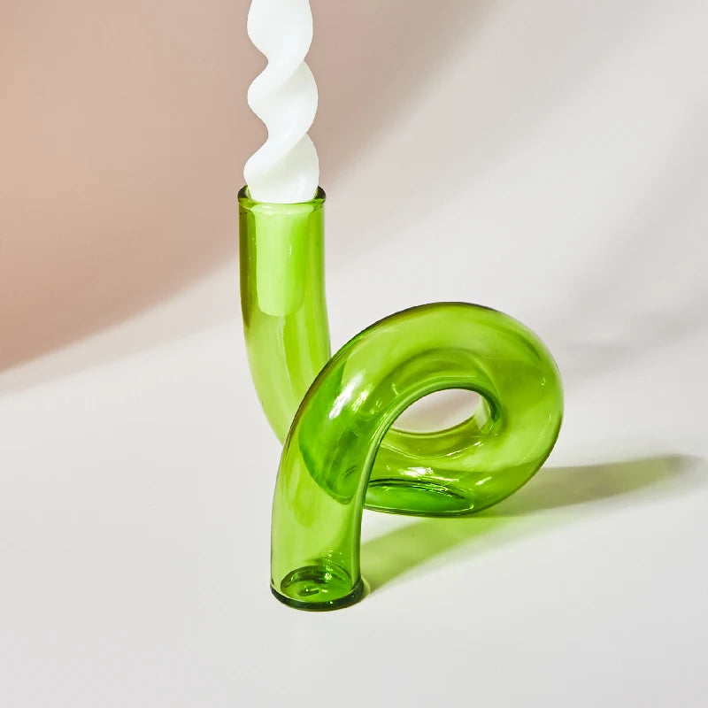 Soft Curve Glass Vase