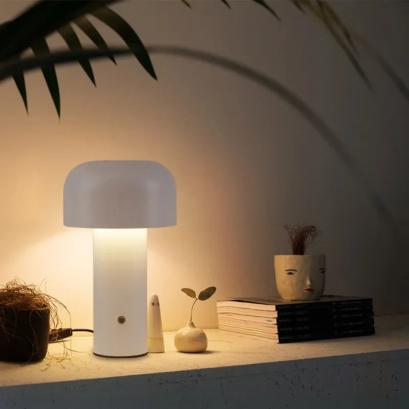 Mushroom Table Lamp - Modern Nostalgia 