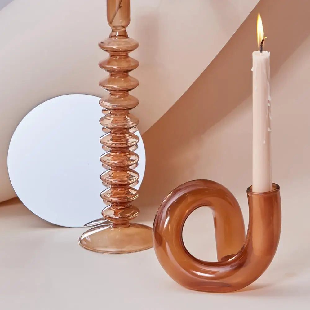 Soft Curve Glass Vase